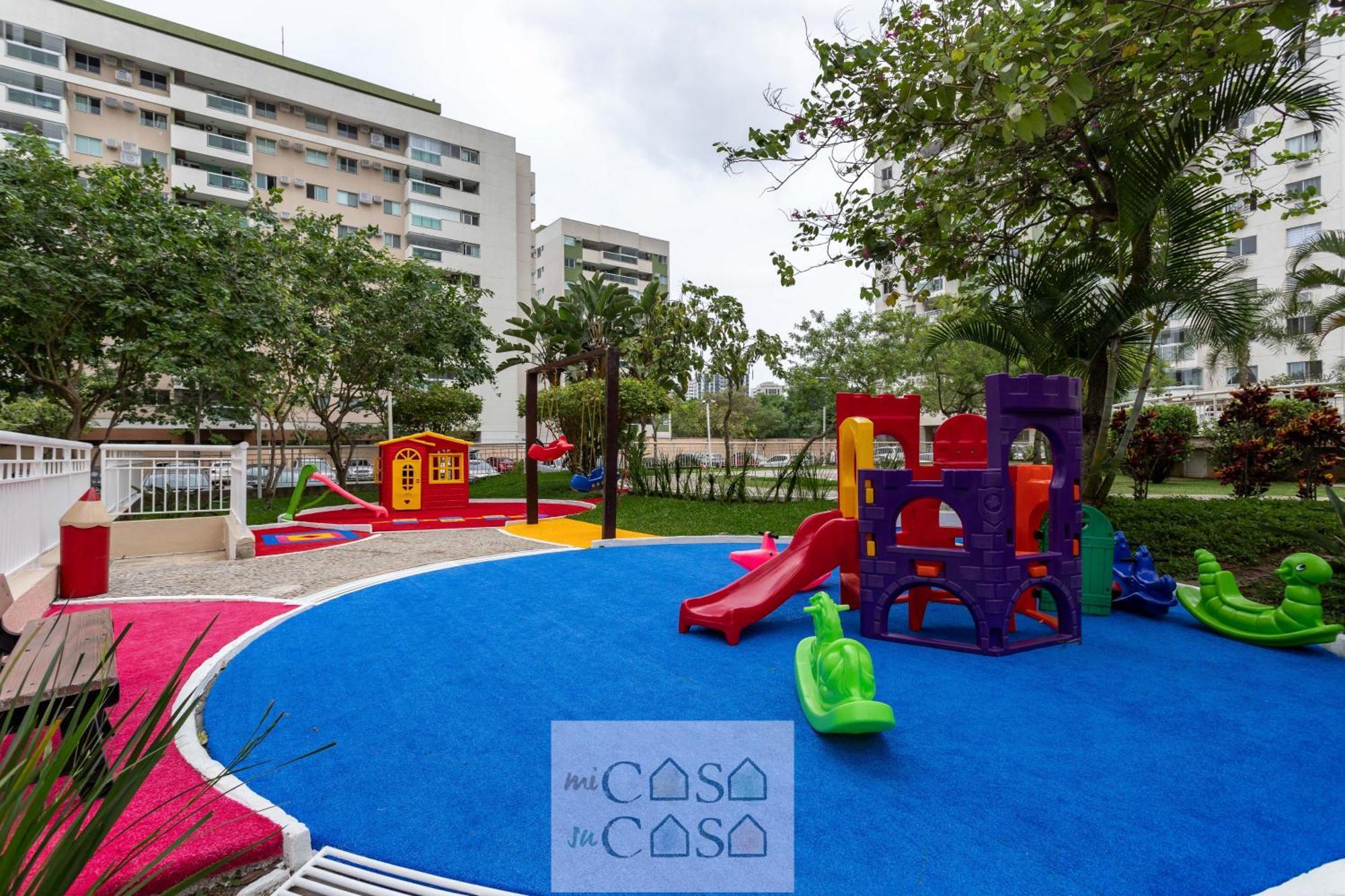 2 Quartos Com Varanda A 300M Riocentro Wi-Fi 120Mbps E Cozinha Completa - Condominio Com Piscina, Estacionamento, Portaria 24H E Parquinho Infantil - Apartamento Indicado Para Grupos, Hospedes A Trabalho E Criancas Rio de Janeiro Exterior foto