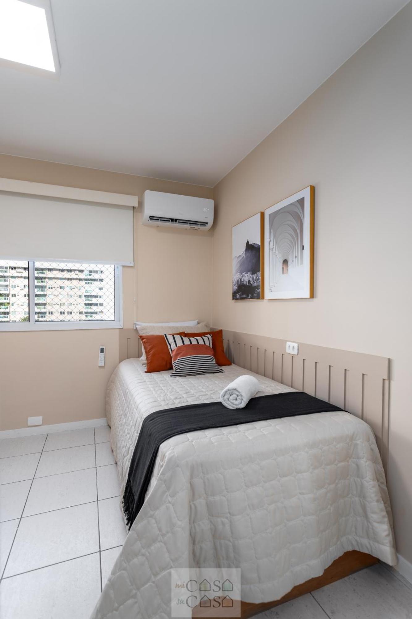 2 Quartos Com Varanda A 300M Riocentro Wi-Fi 120Mbps E Cozinha Completa - Condominio Com Piscina, Estacionamento, Portaria 24H E Parquinho Infantil - Apartamento Indicado Para Grupos, Hospedes A Trabalho E Criancas Rio de Janeiro Cameră foto