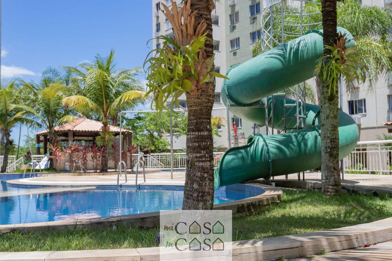2 Quartos Com Varanda A 300M Riocentro Wi-Fi 120Mbps E Cozinha Completa - Condominio Com Piscina, Estacionamento, Portaria 24H E Parquinho Infantil - Apartamento Indicado Para Grupos, Hospedes A Trabalho E Criancas Rio de Janeiro Exterior foto