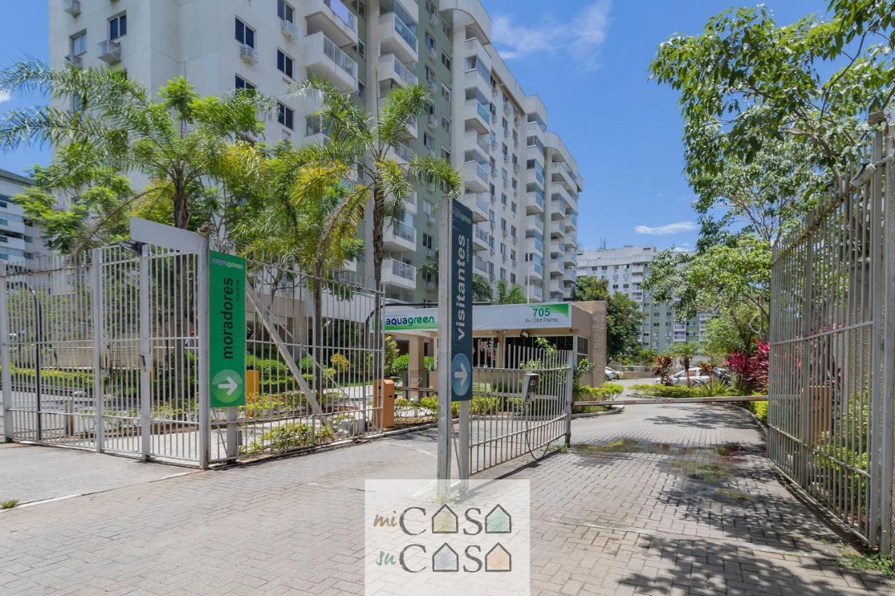 2 Quartos Com Varanda A 300M Riocentro Wi-Fi 120Mbps E Cozinha Completa - Condominio Com Piscina, Estacionamento, Portaria 24H E Parquinho Infantil - Apartamento Indicado Para Grupos, Hospedes A Trabalho E Criancas Rio de Janeiro Exterior foto